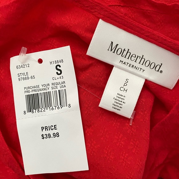 Maternity Light Weight Tie-Back Tunic - Picture 2 of 5